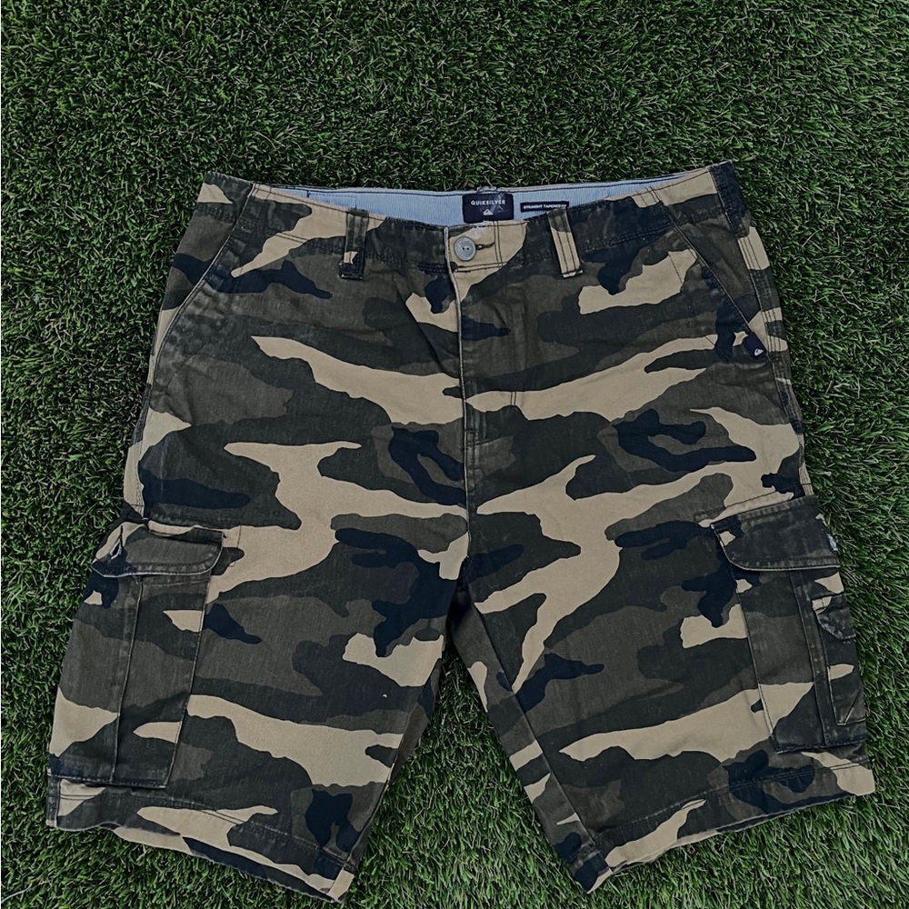 Camouflage Cargo Shorts